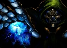 5333x2999 px Dr. Doom Art HD Wallpaper
