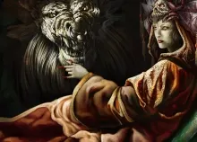 1920x1080 px art artistic artwork creepy Dark Evil fantasy halloween horror original scary spooky Art HD Wallpaper
