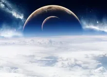 1920x1079 px Astronomy Colorful colors Cosmos Galaxies galaxy nature planet planets sky space Star s Art HD Wallpaper