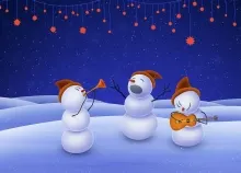 2560x1600 px Beautiful christmas gifts happy holiday Lights merry Santa snowman tree vacation Art HD Wallpaper
