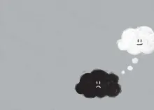 1920x1200 px clouds happy paintings Sad Thoughts Art HD Wallpaper