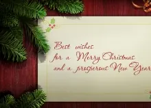 1920x1080 px Beautiful christmas gift holiday merry Santa snow tree winter Art HD Wallpaper