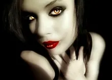 2560x1920 px art artwork Dark Evil fantasy girl Girls Gothic horror vampire Art HD Wallpaper
