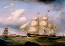1600x1200 px artwork sail ship Art HD Wallpaper