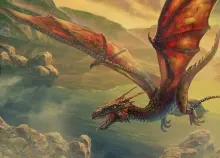 2560x1600 px Air art artwork Dragons escape fantasy Flying skyscapes wings Art HD Wallpaper
