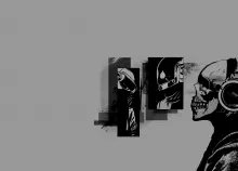 1920x1200 px 71 daft electro electronic fi house mask punk robot sci Art HD Wallpaper