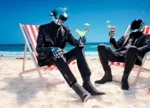 1920x1200 px 54 daft electro electronic fi house mask punk robot sci Art HD Wallpaper