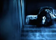 2034x900 px Bunshinsaba Dark Evil film Ghost Grudge halloween horror Kayako macabre movie poster Psy Art HD Wallpaper