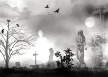 1600x1200 px art artistic artwork creepy Dark Evil fantasy halloween horror original scary spooky Art HD Wallpaper