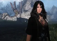 1920x1080 px art black brunettes Desert fantasy game games mage mmo Mmorpg online Playing Role rpg s Art HD Wallpaper