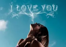 2048x1536 px Beautiful cigarette face female Fine girl I inscription lips love Lovely Pretty sensual Art HD Wallpaper