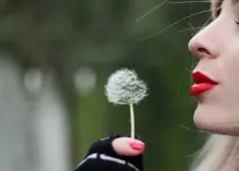 1920x1200 px blondes bokeh Dandelion emotion eyes face females Girls lips Lipstick makeup models moo Art HD Wallpaper