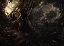 1920x1200 px 2013 art croft forest Jungle lara Raider Tomb Art HD Wallpaper