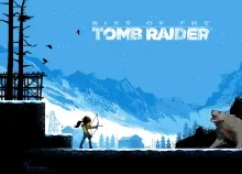 3840x2160 px action adventure croft fantasy lara poster Raider rise Tomb warrior Art HD Wallpaper