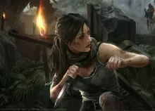 1920x1200 px action adventure croft fantasy girl Girls lara Platform Raider Tomb warrior Art HD Wallpaper