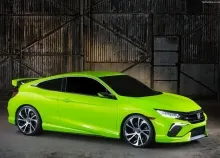 1600x1200 px 2015 cars civic Concept Coupe honda Art HD Wallpaper