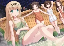 1900x1200 px animal Barefoot Blonde blush Brown cat Crossover eyes Green hair Kazenokaze Long Nichij Art HD Wallpaper
