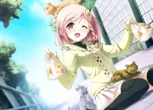 1920x1080 px anime cats Delighted Diary girl Kantoku Your Yua Art HD Wallpaper