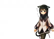 1920x1080 px Akemi animal anime background cat ears Girls Homura Madoka Magica mahou Nekomimi Shoujo Art HD Wallpaper