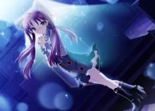1600x1200 px anime boots cat ears Girls hair Nekomimi Purple Art HD Wallpaper